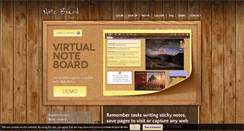 Desktop Screenshot of noteboardapp.com