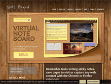 Tablet Screenshot of noteboardapp.com
